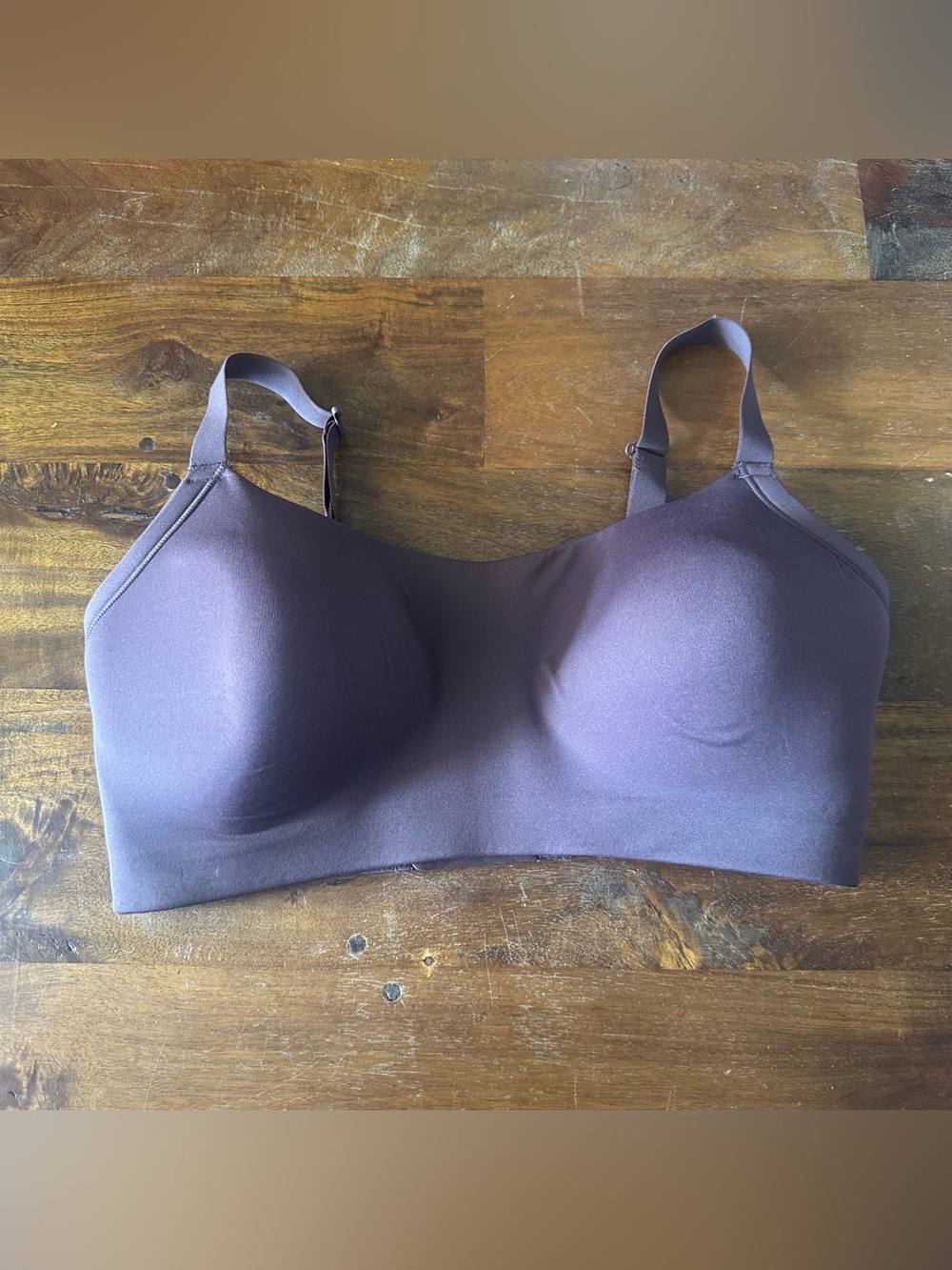 knix Seamless Wireless Bra brown sports bra ladies size M++